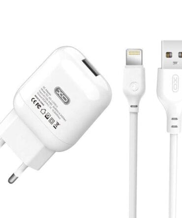 شاحن سريع مع كابل USB-A إلى Lightning
