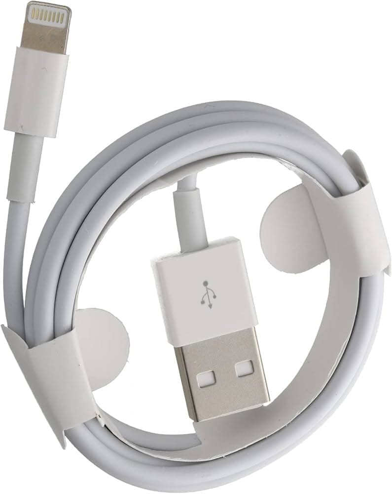 كيبل ايفون لايتنينج قوي أبيض