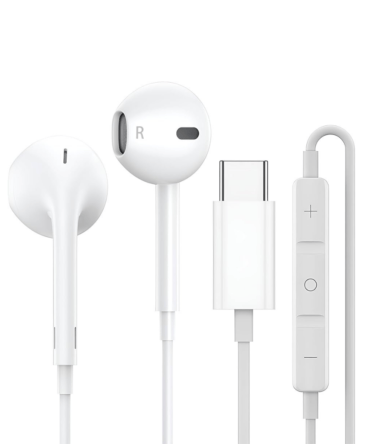 سماعات ايفون 15 سيمي اورجينال