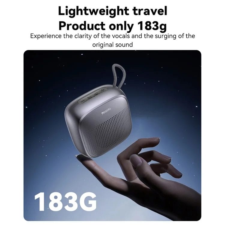 سكبير بلوتوث محمول صغير الحجم مناسب للسفر والمغامرات (سبيكر ضد الماء)