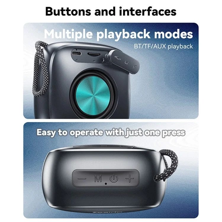 سكبير بلوتوث محمول صغير الحجم مناسب للسفر والمغامرات (سبيكر ضد الماء)