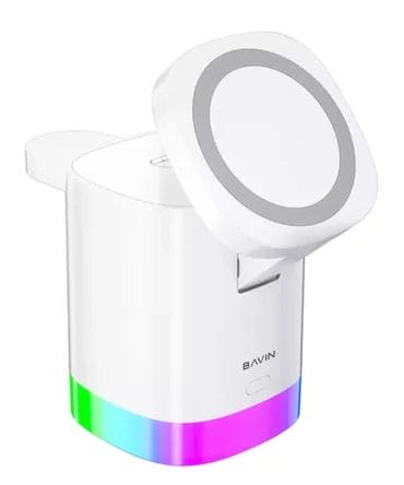 حامل جوال وشاحن لاسلكي ايفون