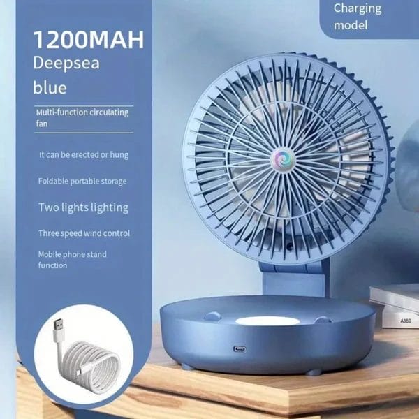 مروحة مكتب صغيرة