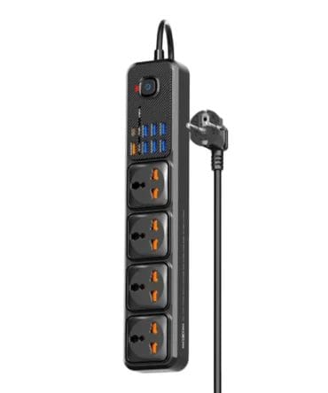 وصلة كهرباء 12 ب 1 سوداء