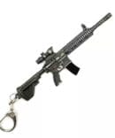 ميدالية مفاتيح مناسبة للهدايا، مخصصة لمحبي لعبة ببجي UMP9
