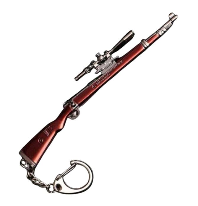 ميدالية مفاتيح PUBGعلى شكل بندقية Kar98K