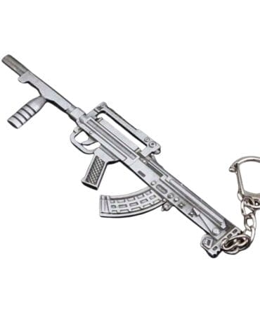 ميدالية مفاتيح فضية Groza- ميدالية مفاتيح ببجي