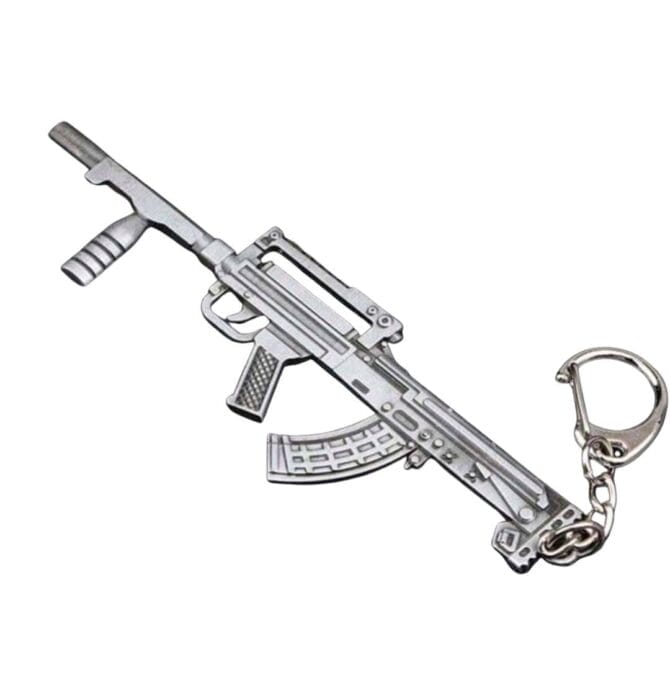 ميدالية مفاتيح فضية Groza- ميدالية مفاتيح ببجي